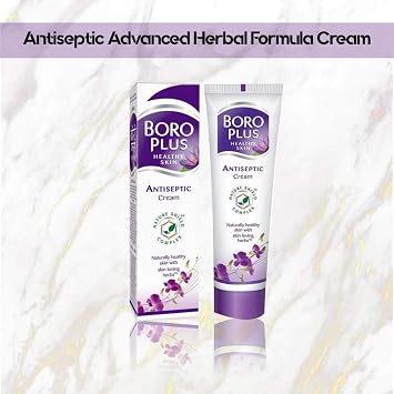 Boroplus Natural Ayurvedic Cream | with Skin Loving Herbs | Multi-Purpose Healing Cream | Repairs Wounds, Rashes, Cracked Feet | 1.35 Oz (Pack Of 2 )