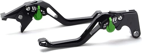 Miniatura 7 de motor-mh Palancas de freno y embrague cortas ajustables compatibles con Kawasaki Z900Z650 2017-2020 1000 2015-2020 Ninja 650RER-6FEX650 2017-2020