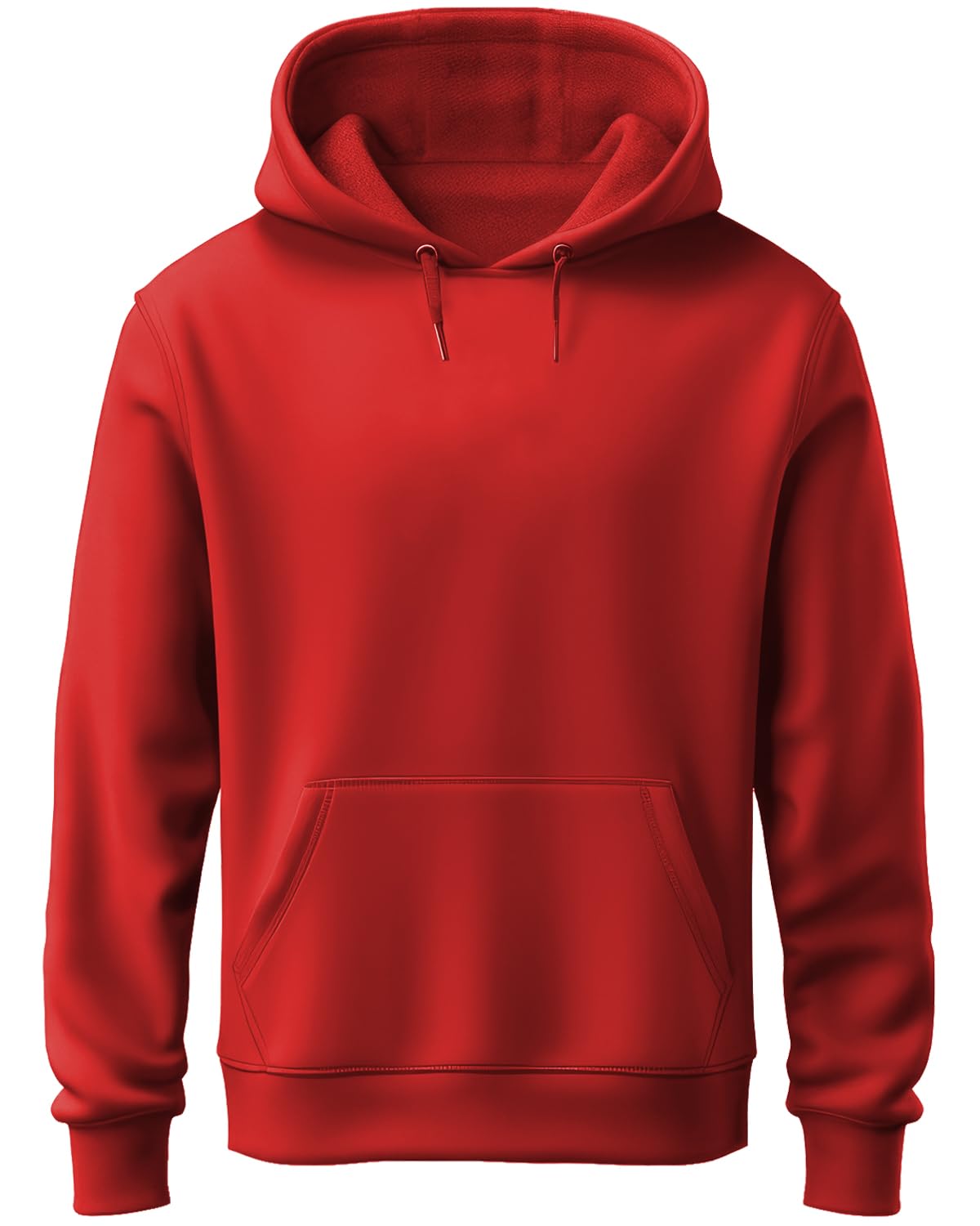 adro Men’s Regular Fit 320 GSM Cotton Blend Fleece Hoodie | Soft Feel Heavyweight Sweatshirt with Kangaroo Pocket & Drawstring Hood-picture-55