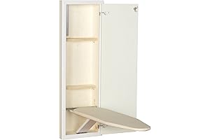 Ironing Board Wall Mount - White