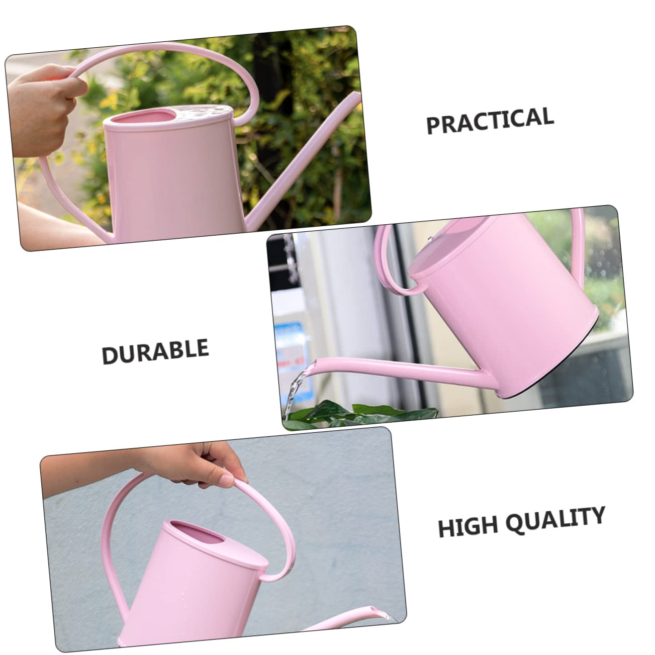 Mipcase 2pezzi Annaffiatoio Da Giardino Con Beccuccio Per Piante Da Ed Esterno Facile Riempire e Maneggiare Ergonomico e Resistente
