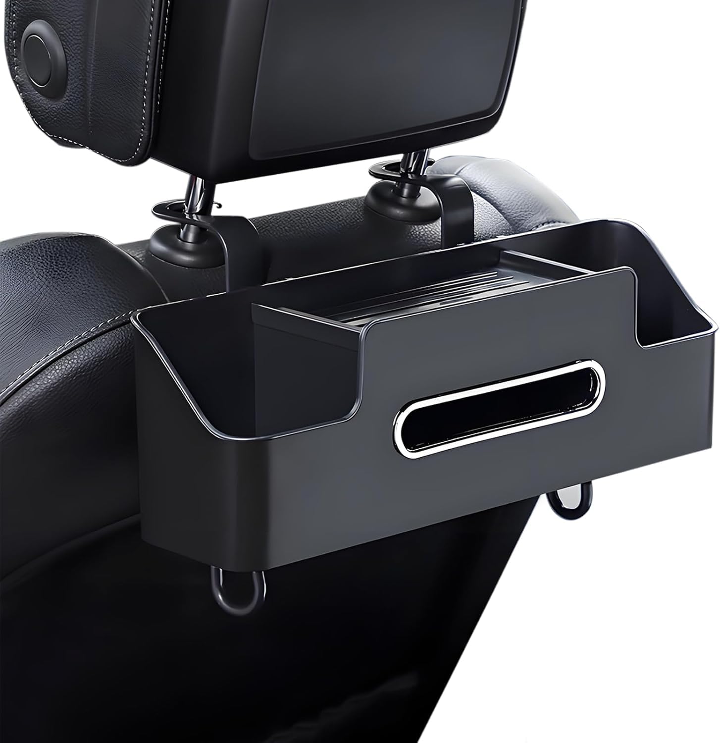 Tryagat 1 Pcs Car Seatback Organizer for Hyundai N LINE Creta Azera i10 i20 i30 i40 ix35, Multifunctional Storage Box Headrest Hanging Interior Accessories