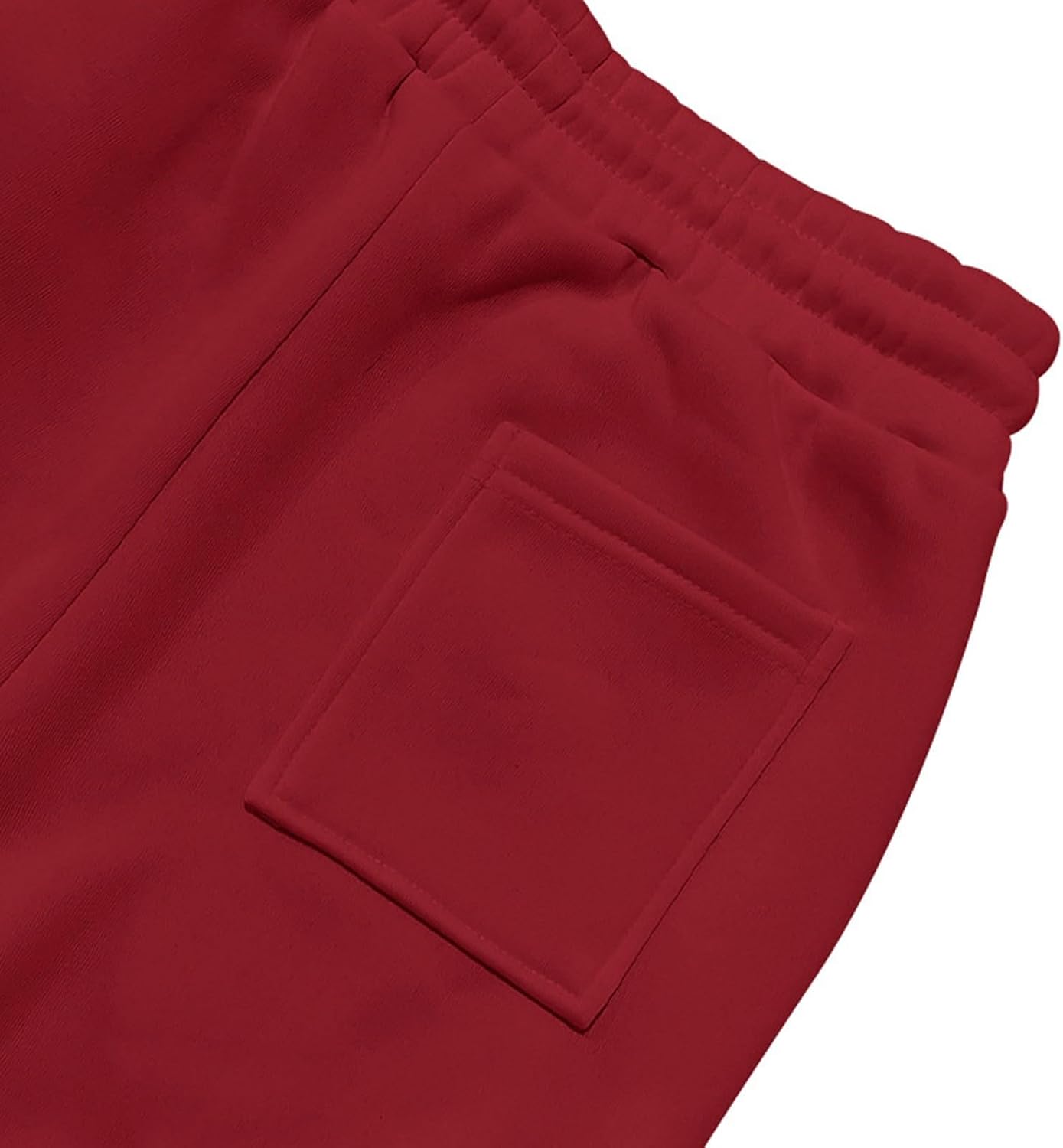 Solid Baggy Cinch Bottom Sweatpants Baggy Sweatpants for Men Casual Workout with Pockets Joggers Loose Yoga Cozy Soft