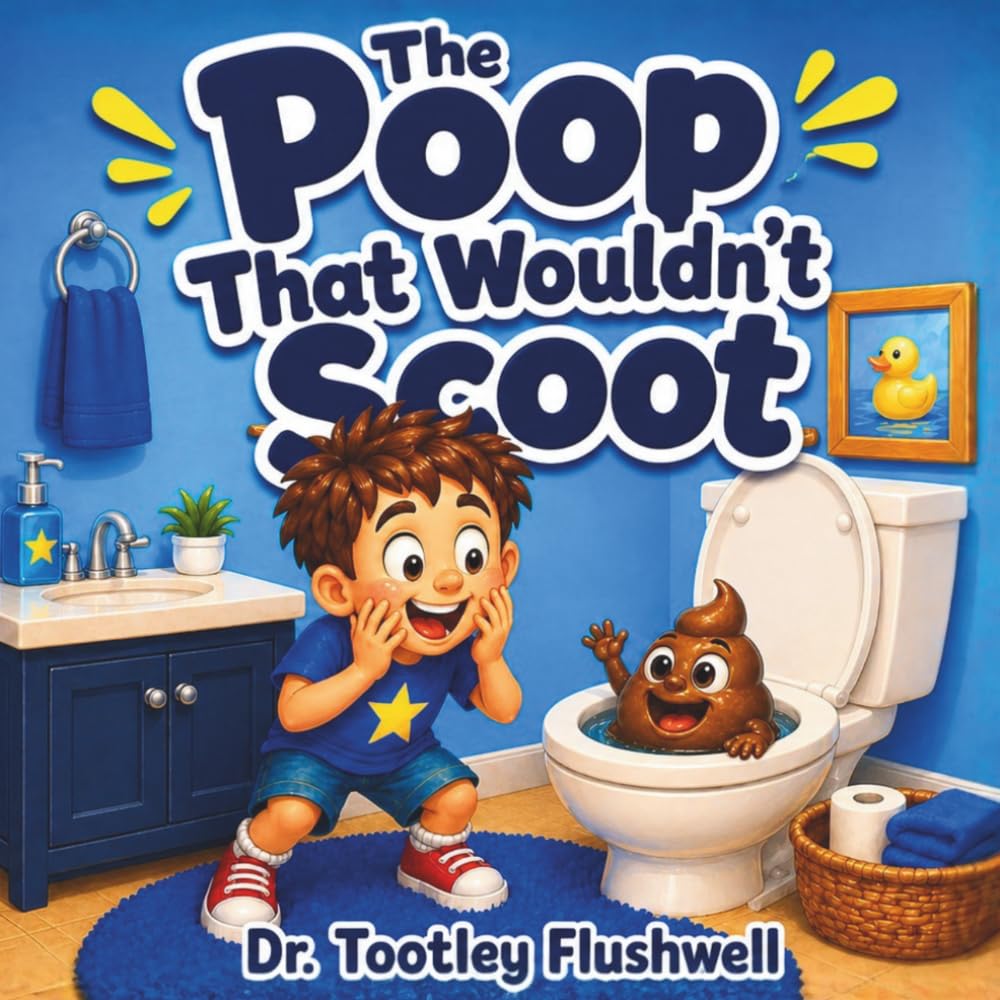The Poop That Wouldn’t Scoot: A Laugh-Out-Loud Picture Book for Kids Who Love Silly Bathroom Humor