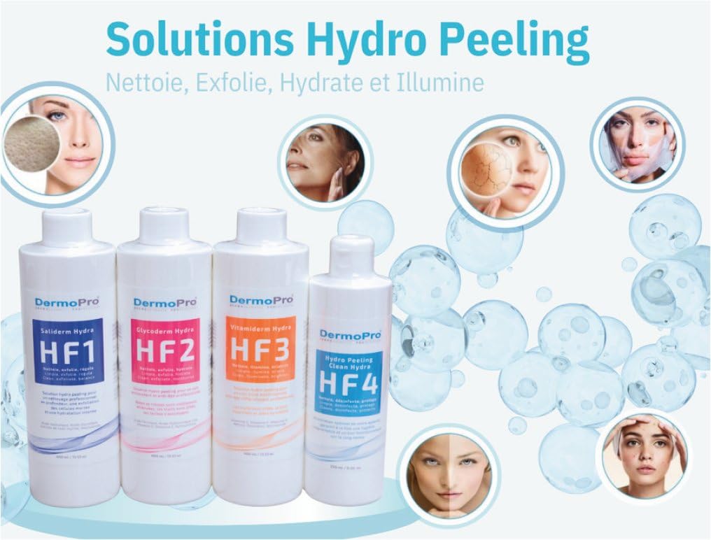 DermoPro Anti-âge Solution Hydro Aqua Peeling HF1+HF2+HF3