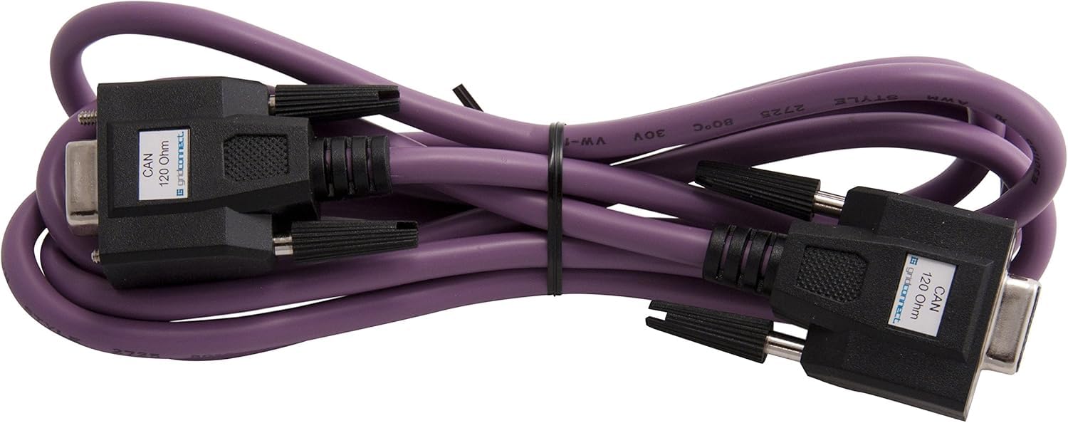 GRIDCONNECT CAN 2 Meter Cable with CAN Bus Terminators (GC-CAN-CAB-2MT-GC) 5 Pack