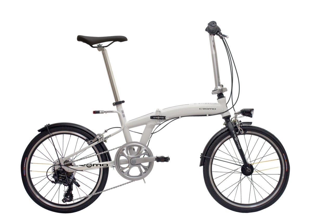 Amazon | クロモ(Cromo) 20インチ折りたたみ自転車 シマノ7段変速 前後 