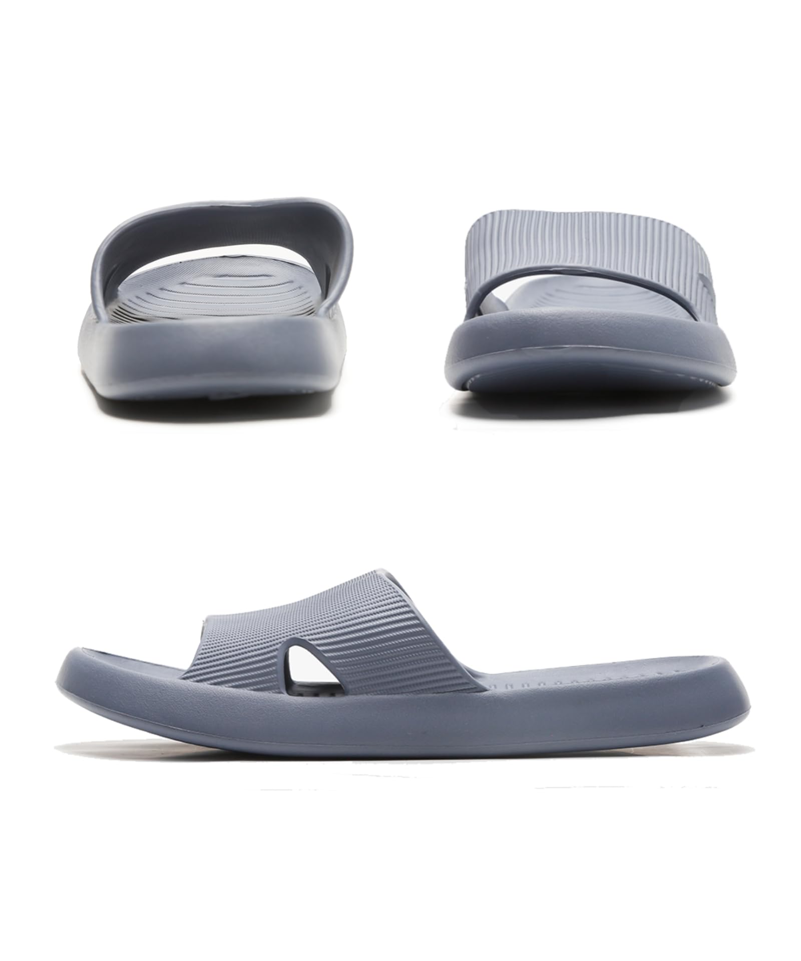 Anmerl Ciabatte Donna Uomo Estive, Pantofole da Casa Morbide e Comode, Ciabatte da Doccia Bagno Antiscivolo Asciugatura Rapida Sandali da Mare Spiaggia Piscina