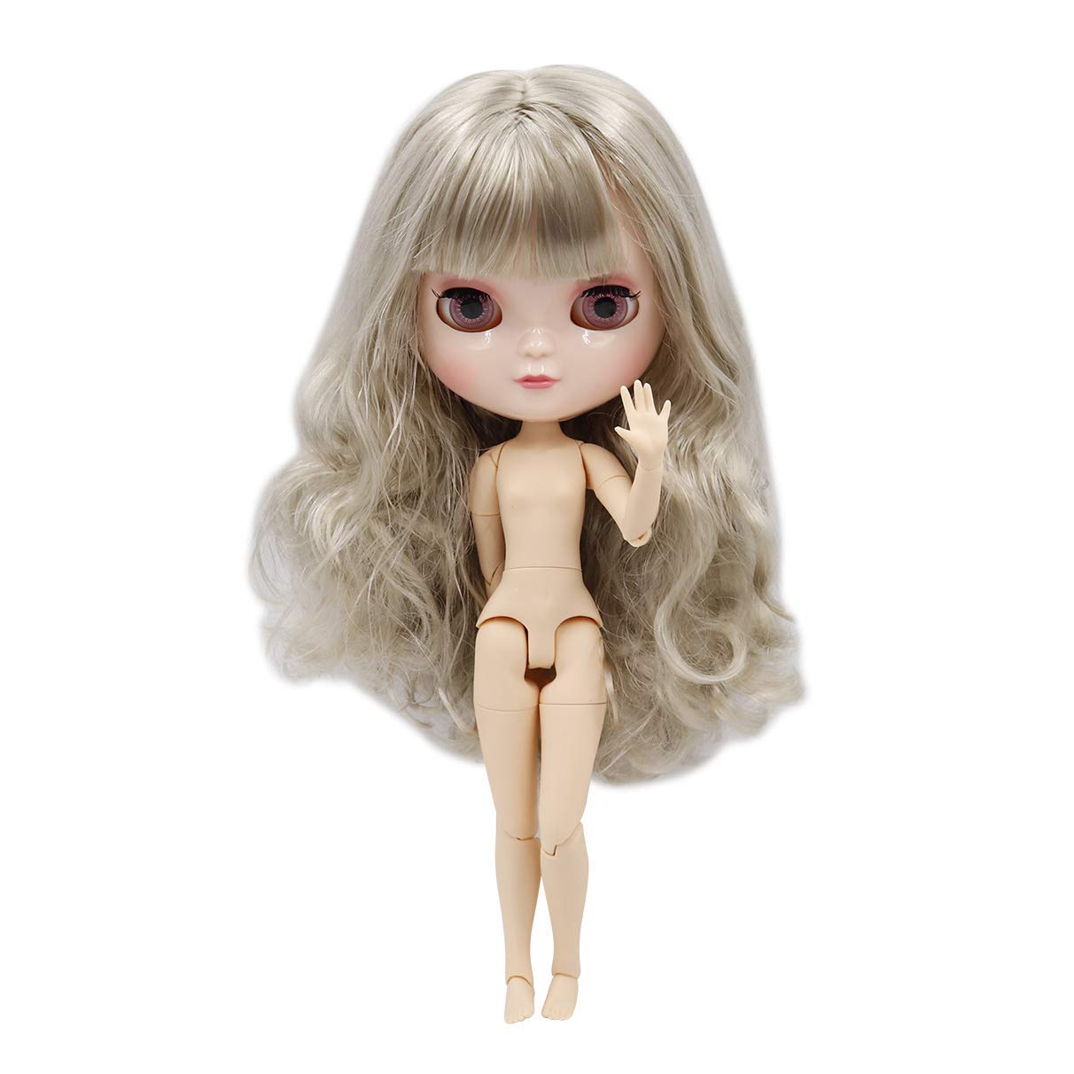 Dream Fairy Fortune Days Toys 12 inch Nude Doll with Natural Skin and Small Breast Joint Body. (230BL8800)