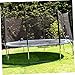 Milisten Trampoline Safety Net High Density Mesh Netting Soft Pp Material Easy Install Height