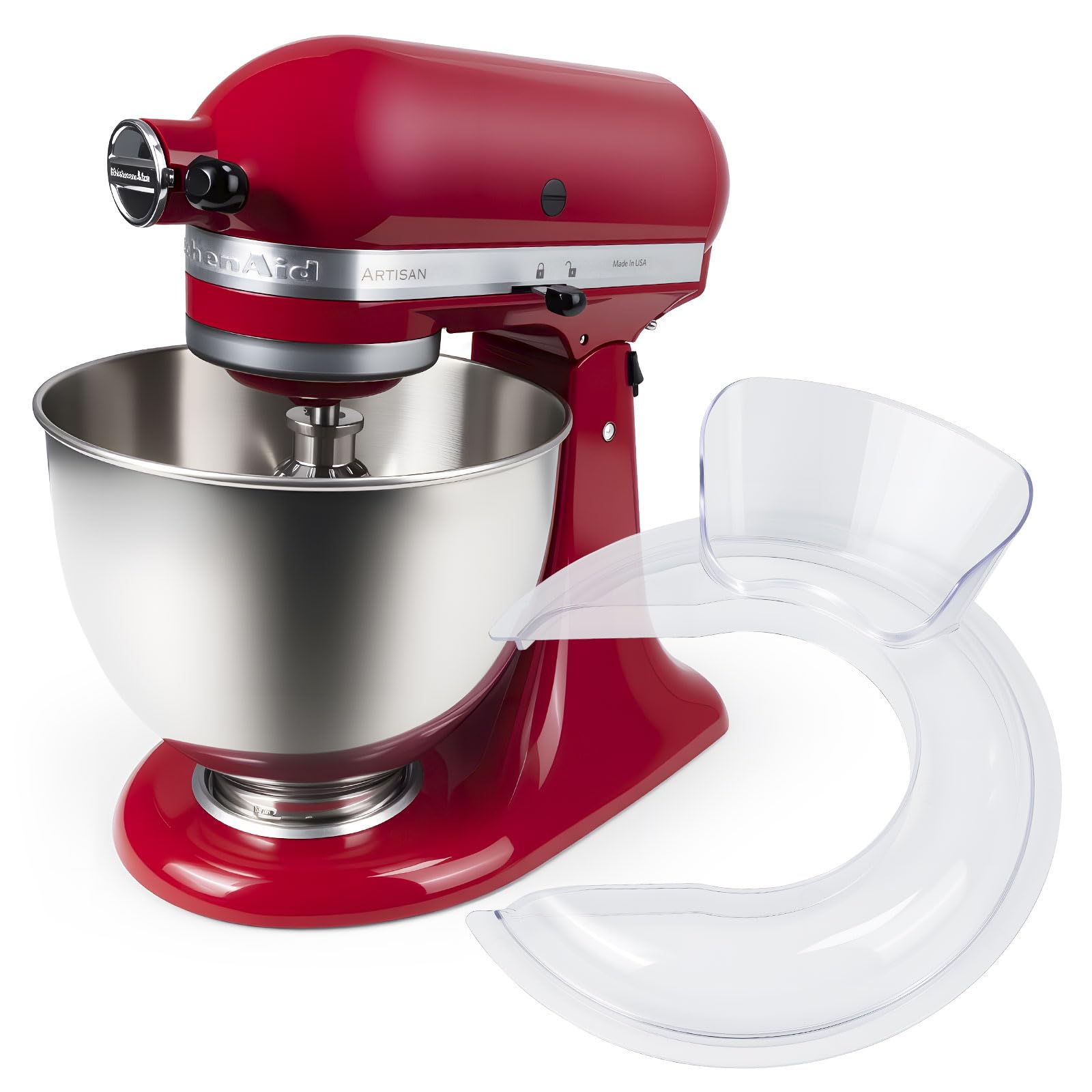 Bouclier verseur KitchenAid pour bol 4,2-5L anti-éclaboussure