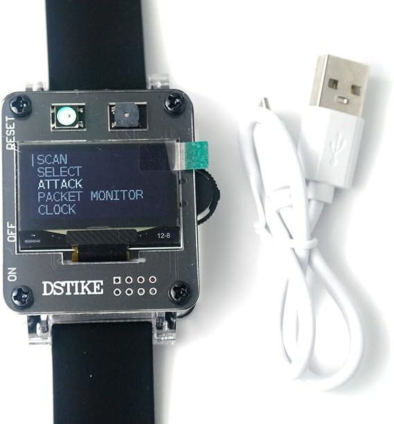 DSTIKE Deauther Watch SE ESP8266 Programmable Development Board