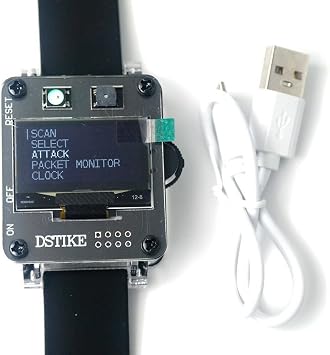 DSTIKE Deauther Watch SE ESP8266 Programmable Development Board