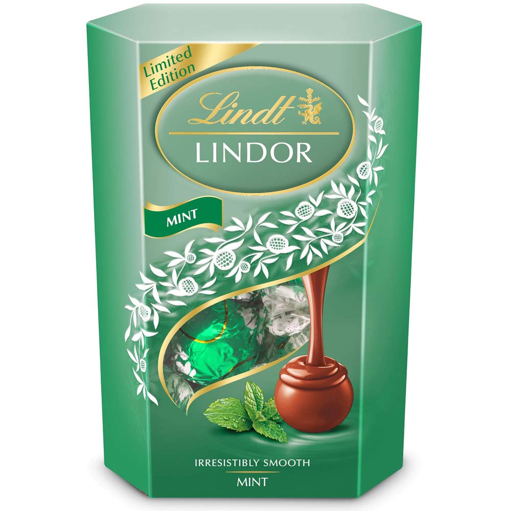See full amazon price history chart for Lindt Lindor Mint in Milk Chocolate Truffle with Smooth Melting Filling Gift Box, 200g Lindt Lindor Mint in Milk Chocolate Truffle with Smooth Melting Filling Gift Box, 200g (B083WL3C9Q) Amazon Price History, Amazon Price Tracker