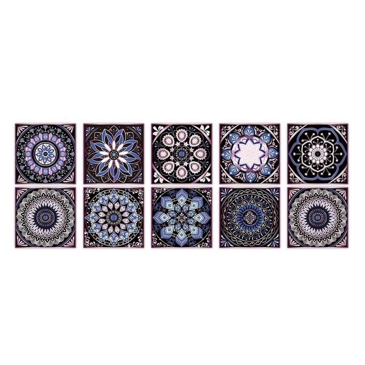 CYWDHFO Self-Adhesive Wall Stickers, Crystal Tile Decor
