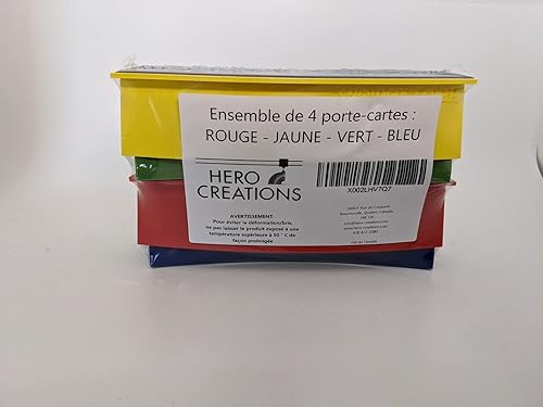 Miniatura 9 de Juego de 4 bandejas para cartas (azul, rojo, verde, amarillo) para cartas - Juegos de mesa - Gloomhaven - Terraforming Mars - Uno