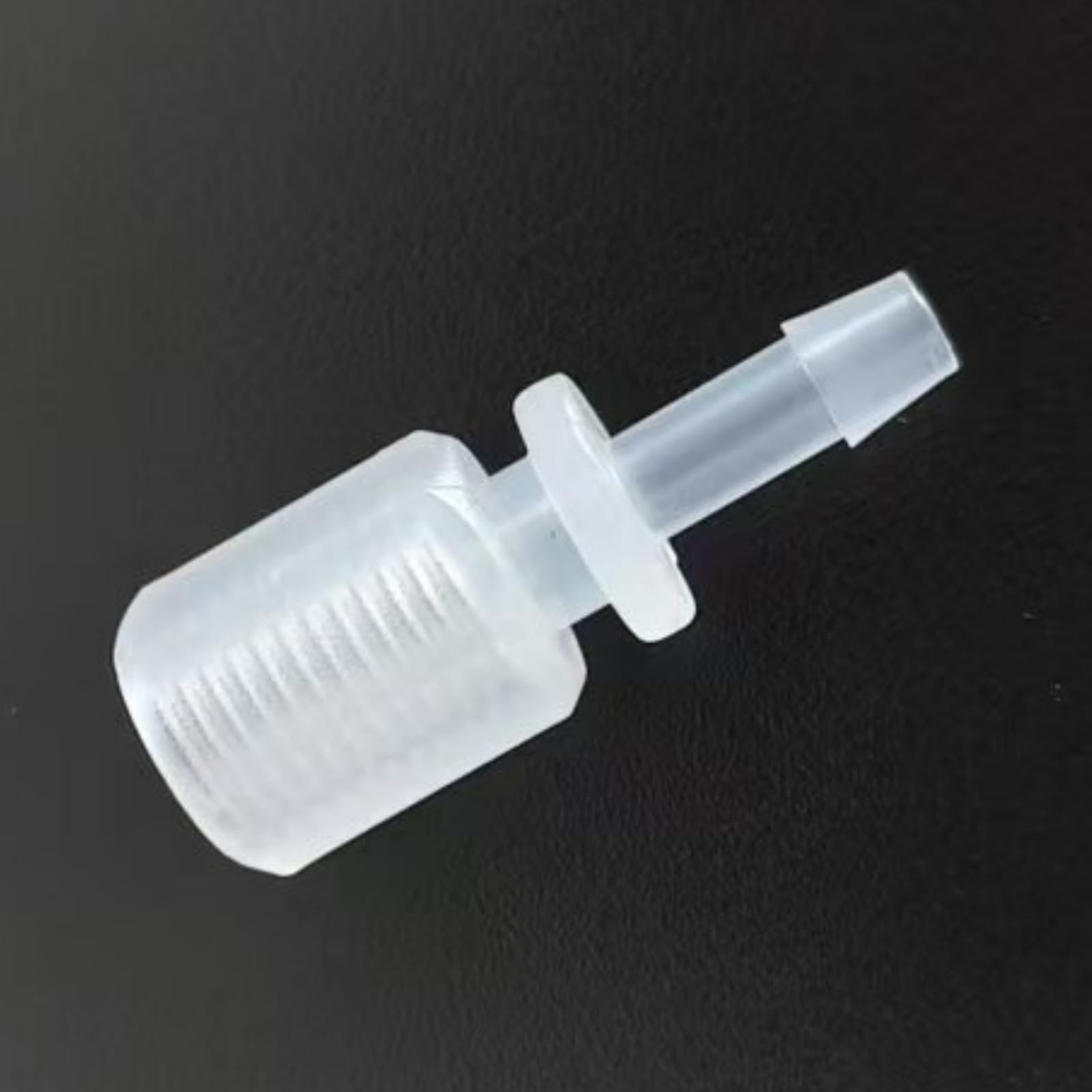 1/4-28UNF macho roscado a accesorios de púas – Conector de manguera de PP duradero for laboratorio, paquete de 25(3.2mm 1/8inch Female Thread)
