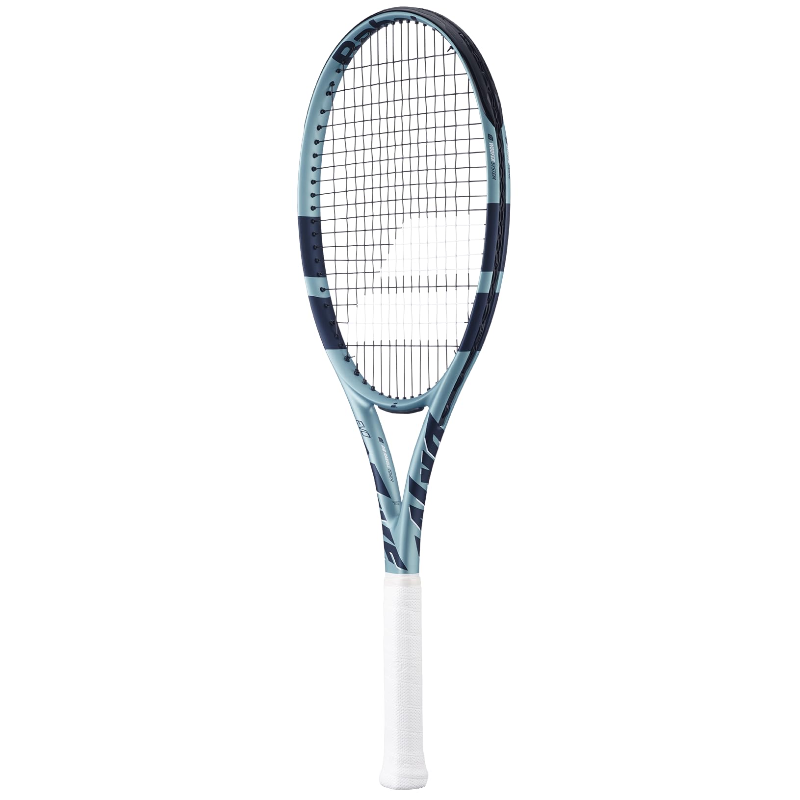 Babolat, Raquette de Tennis modèle Evo Drive, Taille Grip 1, Couleur Bleu, Cadre en Graphite, Plan de Cordage 16x19 16x19, pour Joueurs Intermédiaires à Confirmés, Développez Puissance et Contrôle