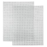 Dohia Plastic Mesh Canvas Sheets 13.7 X 10.6 Inch Plastic Canvas Embroidery Crafting Acrylic Yarn Crafting Knit Crochet Projects Make Aquarium Dividers D2-SLWP