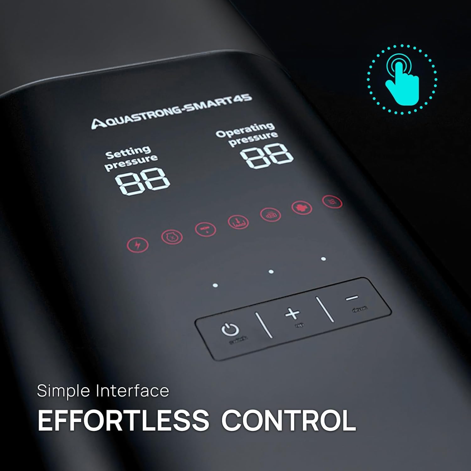 Aquastrong Whole House Water Pressure Booster Pump 80 PSI, 115V Automatic Variable Speed, Constant Pressure, Integrated Design, Self-Priming, for Home, Apartment, Shower, Garden, Shallow Well,Smart 45 Aquastrong Whole House Water Pressure Booster Pump 80 PSI, 115V Automatic Variable Speed, Constant Pressure, Integrated Design, Self-Priming, for Home, Apartment, Shower, Garden, Shallow Well,Smart 45