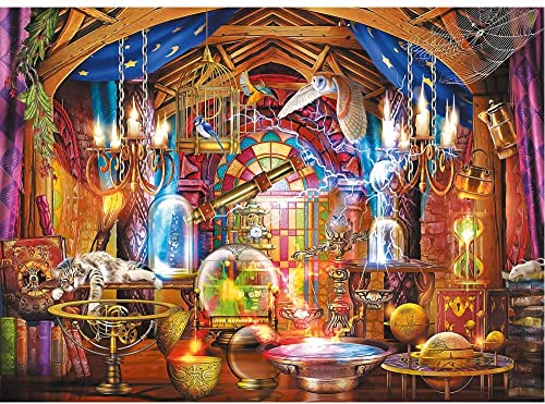 Trefl - Holzpuzzle, Zauberkammer-Puzzle - 1000 Teile, Wood Craft, unregelmäßige Formen, 100 Tierfiguren, hochwertiges modernes Puzzle, DIY… – Ansicht 2