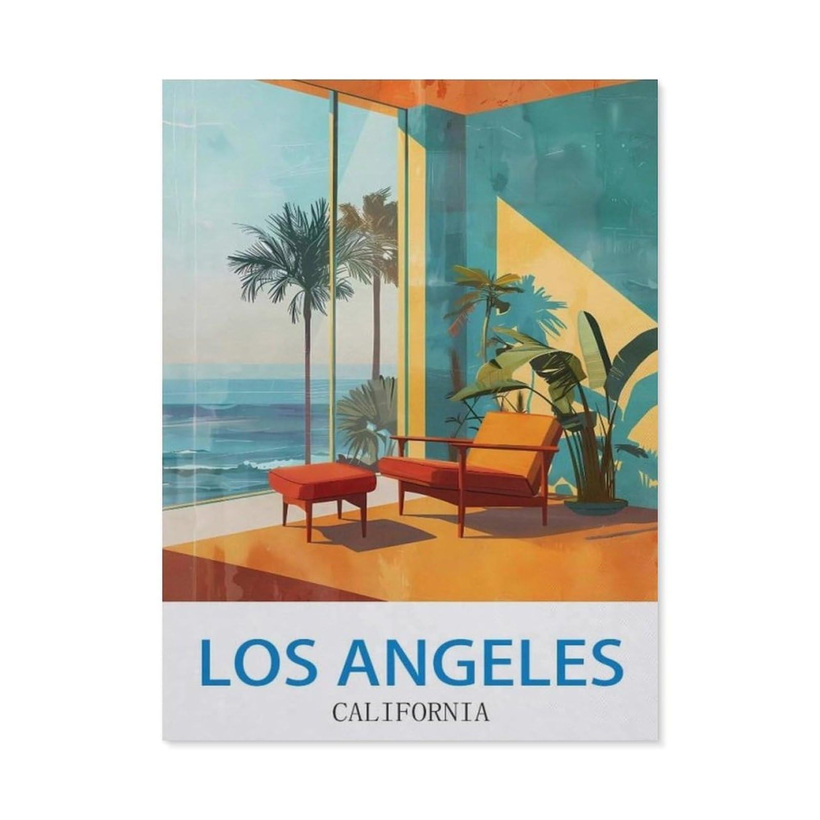 BEAYODKP Diamond Painting，Los Angeles California（30x40cm）