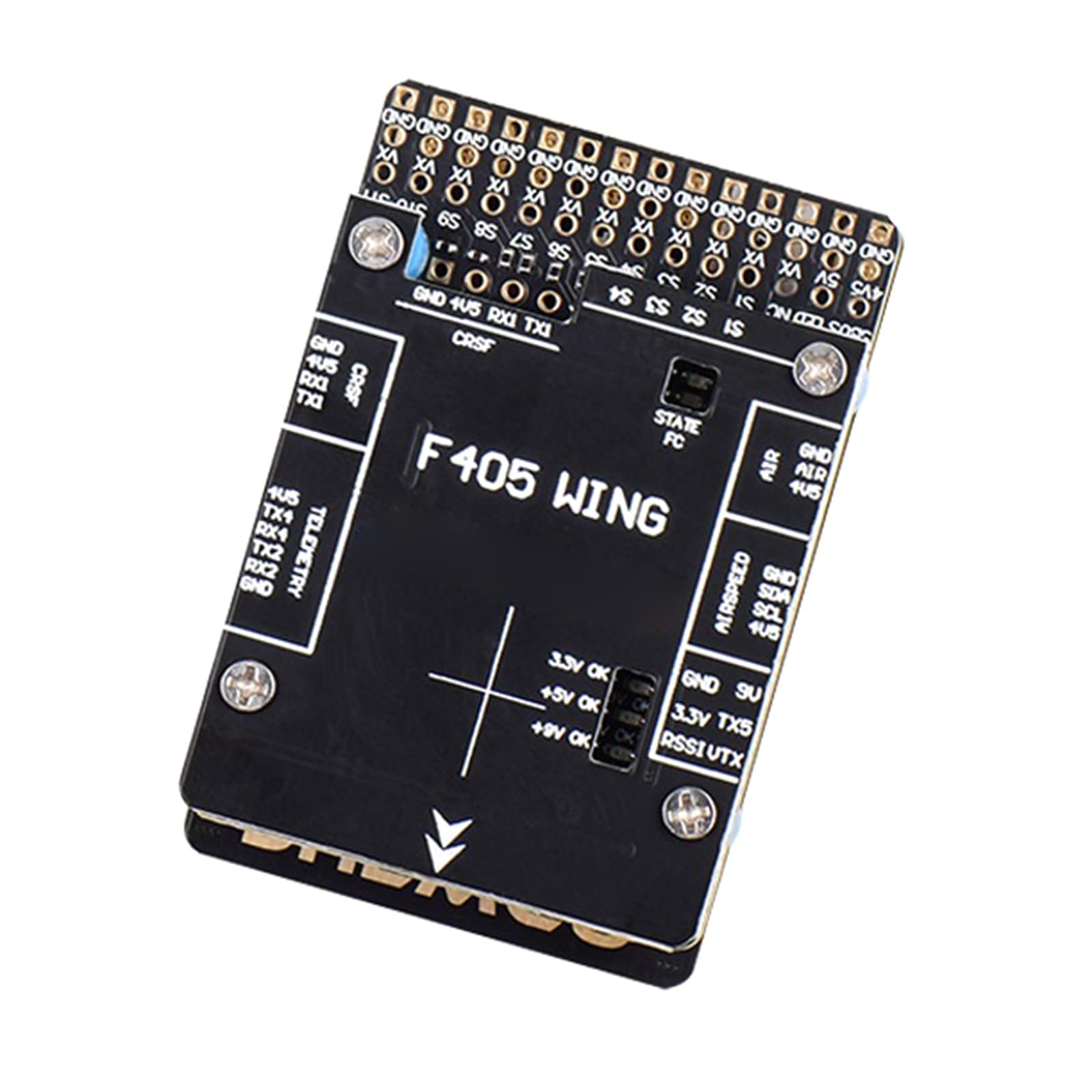 Flexible Flying Control Solution F405 Wing Flight Controlller Board für Fixed-Wing Modelle FPV-Drohnen mit INAV-Firmware Stabile Steuerung