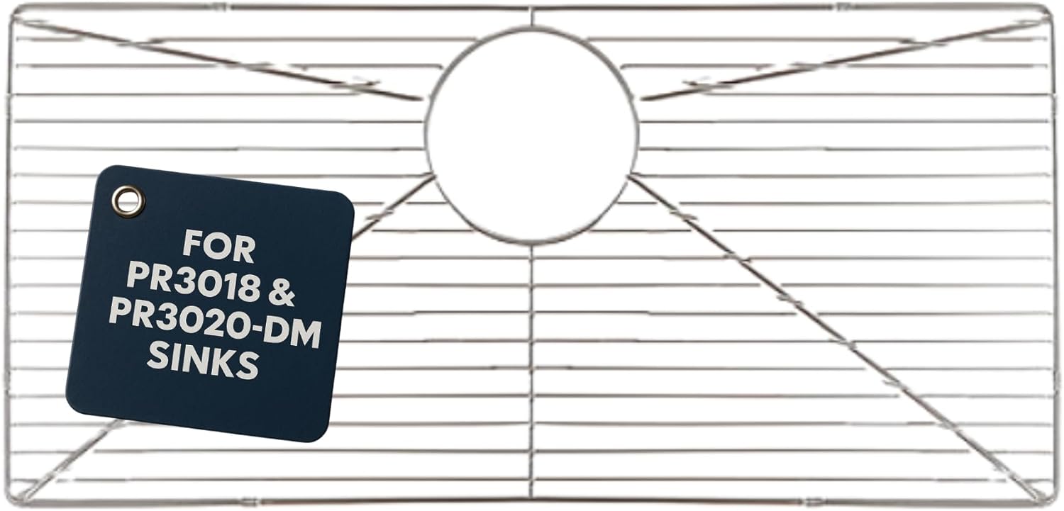 Nantucket Sinks BG-PR3018 Bottom Grid, Large, Chrome