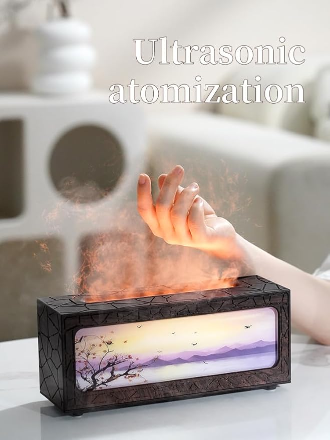 Difusor de Aromas Eléctrico Ultrasonico HapIntlNex 250ml Negro miniatura 4