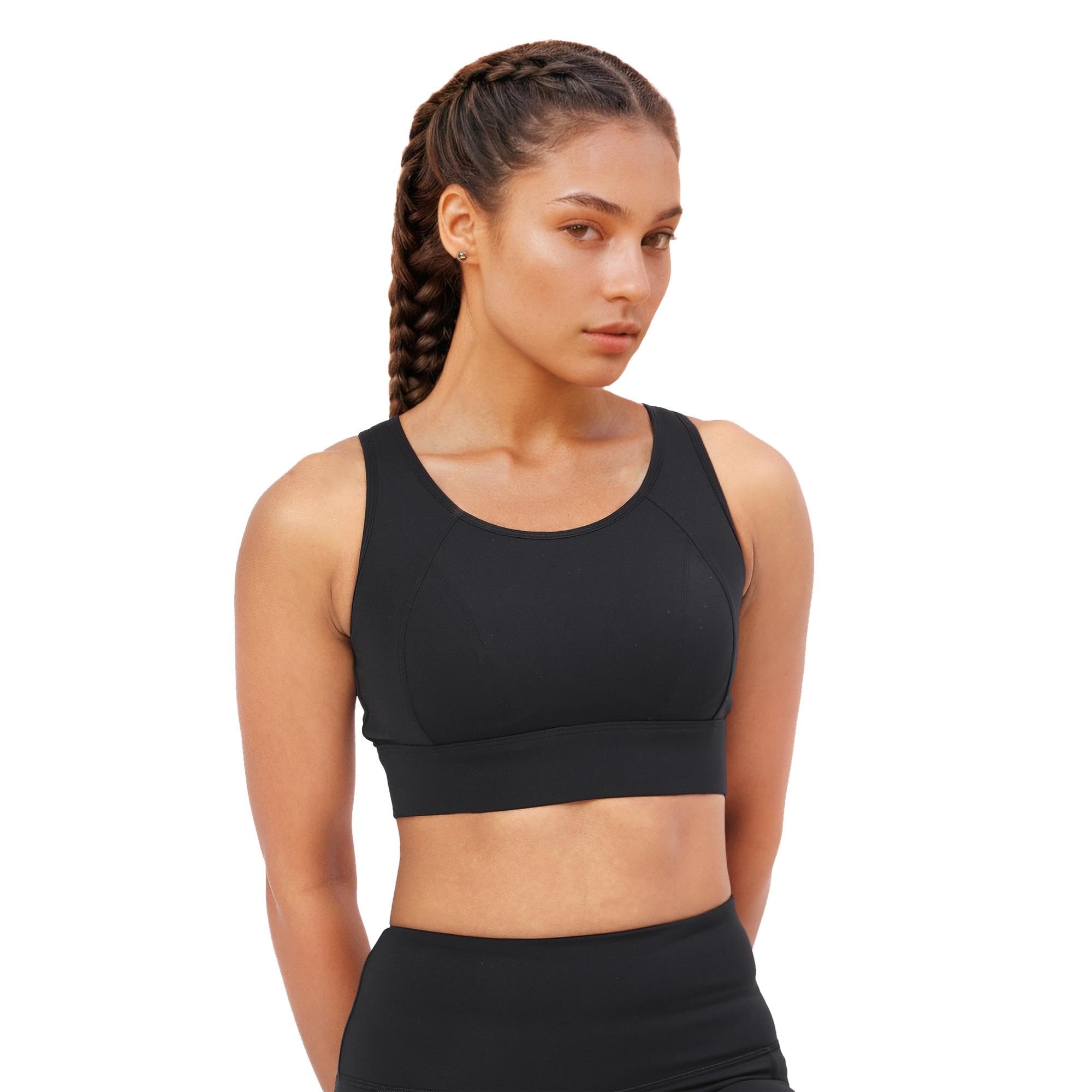 enamor Women's Polyester Wire Free Casual Padded Sports Bra-picture-21