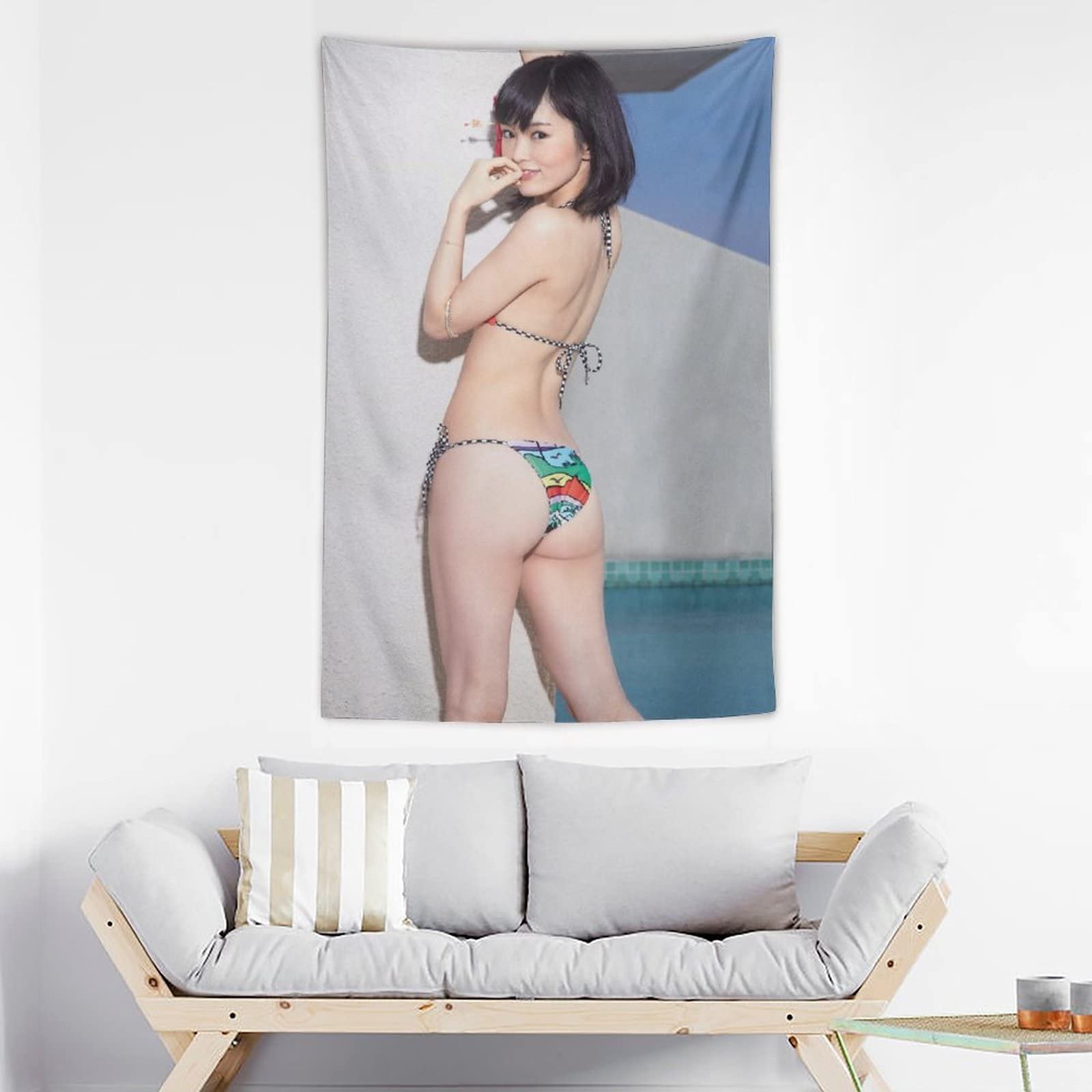 Amazon.co.jp: NMB48山本彩下着写真ポスター清純 (3) タペストリー 壁