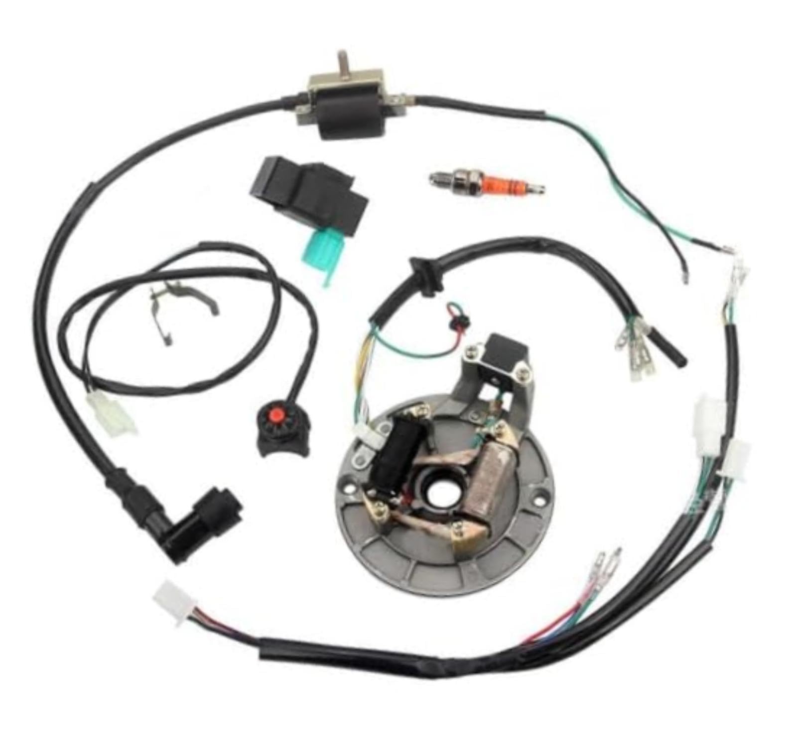 Zestaw 6 sztuk cewek zapłonowych 30520R70A01, 30520R70S01, 30520RN0A01, Uf-624, do modeli MDX, ZDX 3,7 l, RDX oraz dla Ridgeline 3,5 l Cewka zapłonowa samochodu Cewka zapłonowa samochodu