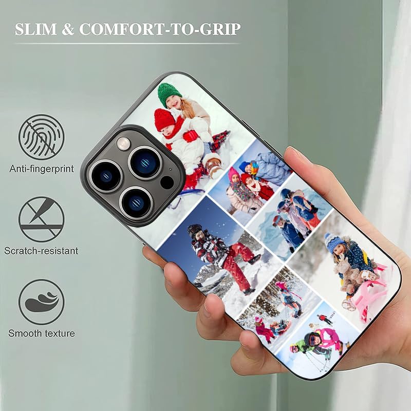 Miniatura 4 de Funda de teléfono con fotos personalizadas compatible con iPhone 161514131211 Pro MaxMimiXs MaxXr78 PlusSamsung Galaxy S24S23S22S21S20