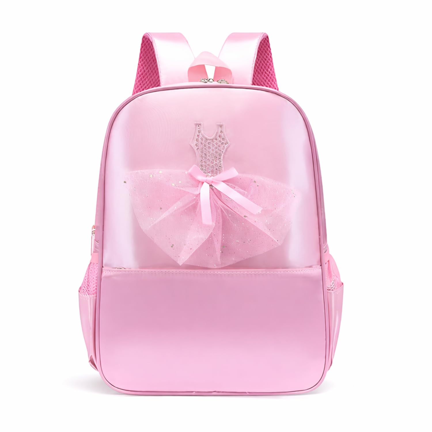 Girls Ballet Dance Theam Schoolbag, large capacity, Breathable Backpack For Training Class And Primary School Students (Pink)-image-32