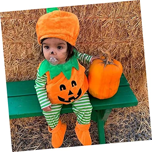 Amosfun 1 Conjunto Kits De Fantasias De Desempenho De Halloween Para Meninas Casaco De Bebê Chapéu M