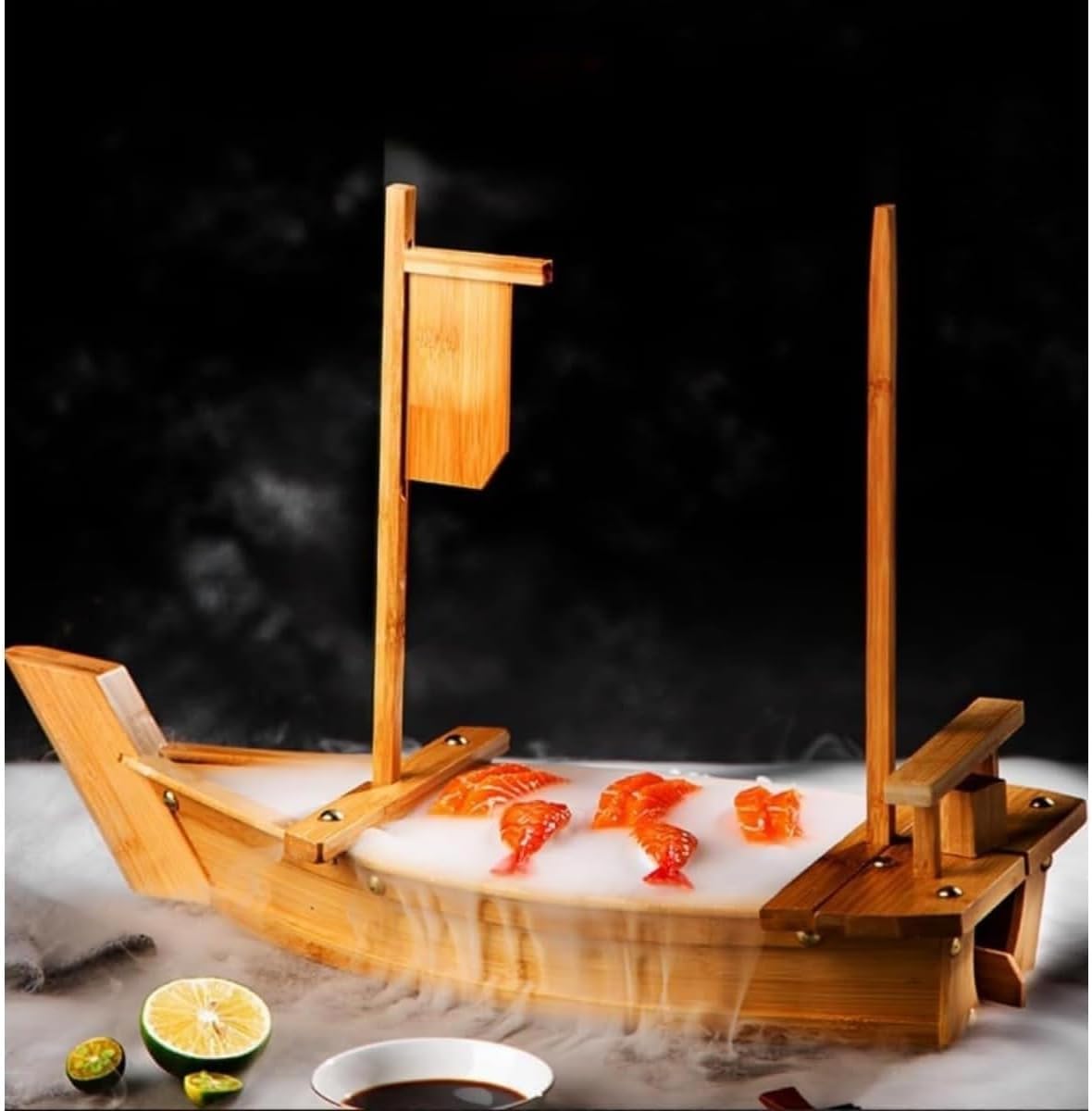 木製 舟盛り 大漁盛込舟 約2.5尺 800 × 260mm 2個まとめ 刺身 木製 舟盛り 大漁盛込舟 約2.5尺 800 × 260mm 2個まとめ