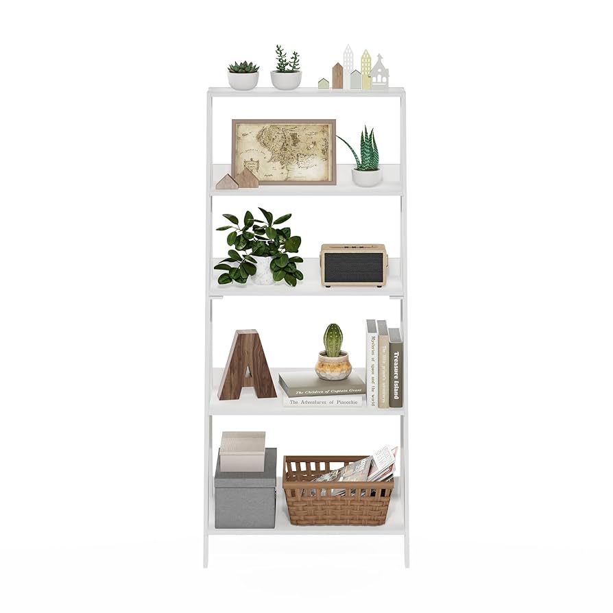 のんのん様 CHINON LADDER SHELF Amazon.com: HYNAWIN Wall Leaning Ladder Shelf Bookcase,5