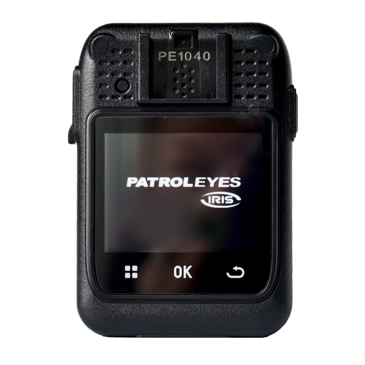 PatrolEyes IRIS 2K GPS Touch Screen HD 128GB 8 Hour Battery Law Enforecment Password Protected Police Body Camera