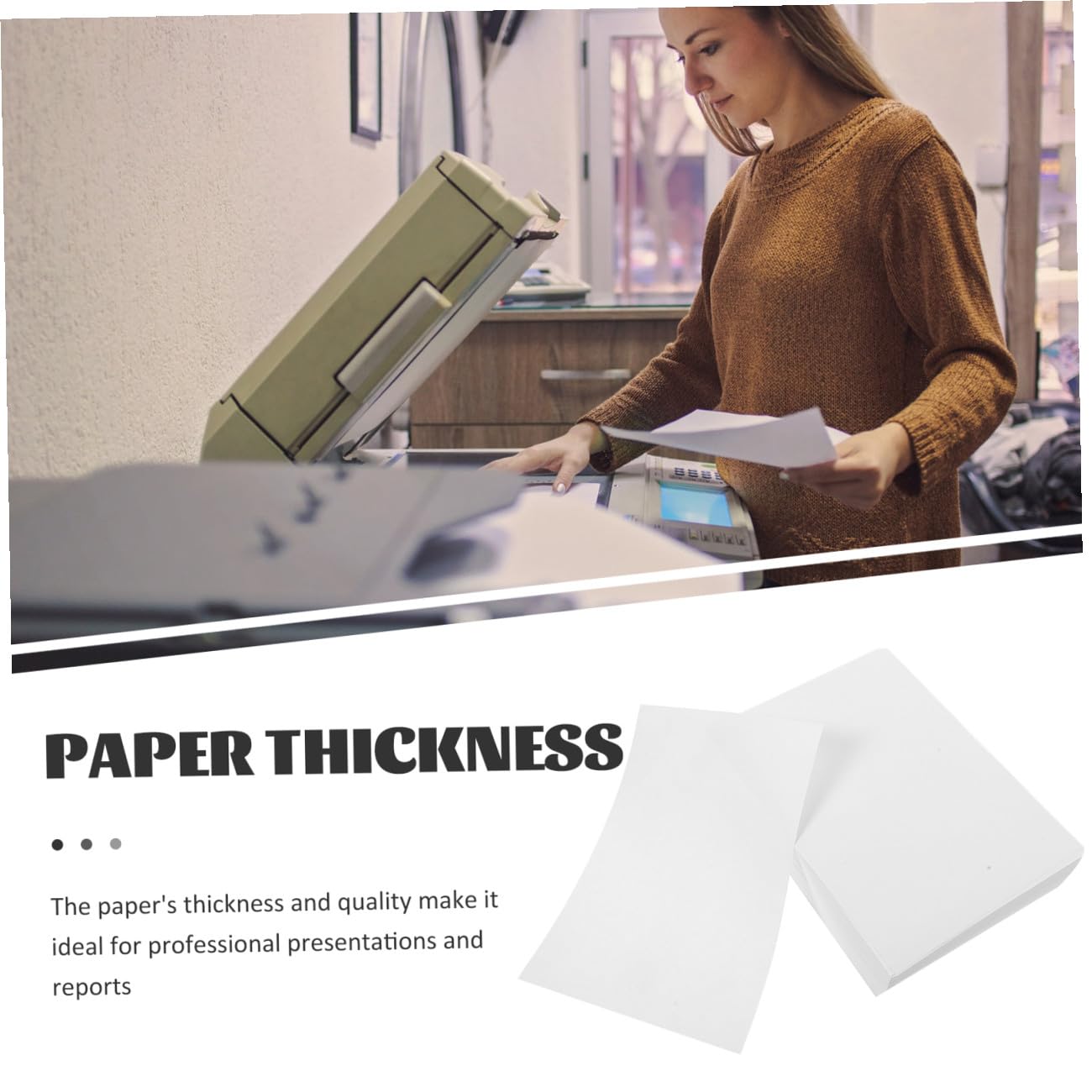 Papier A5 500 Feuilles Blanc Léger Double Face Rentrée Scolaire Bureau