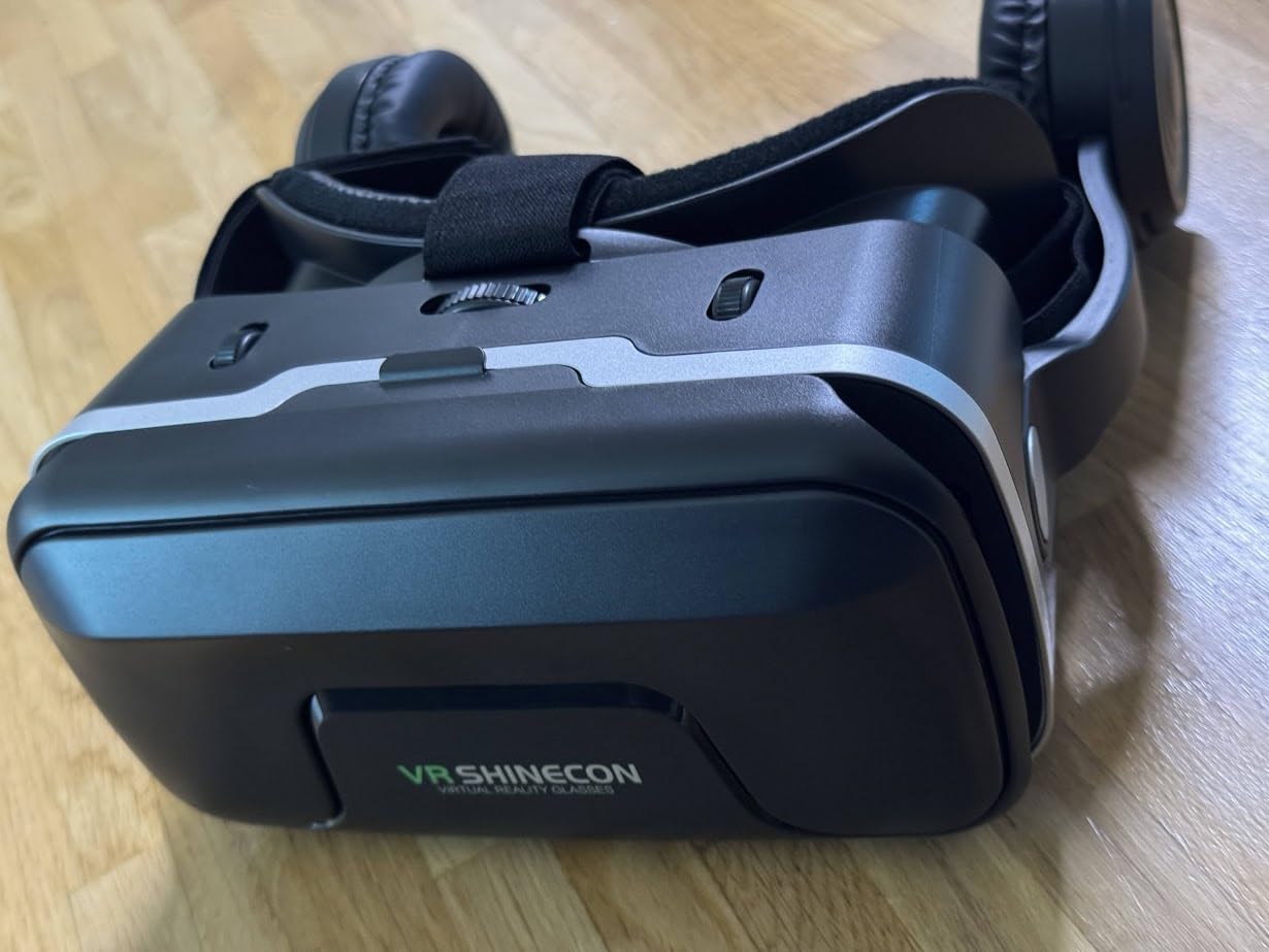 VR Headset with Remote Controller,HD 3D VR Glasses Virtual Reality ...
