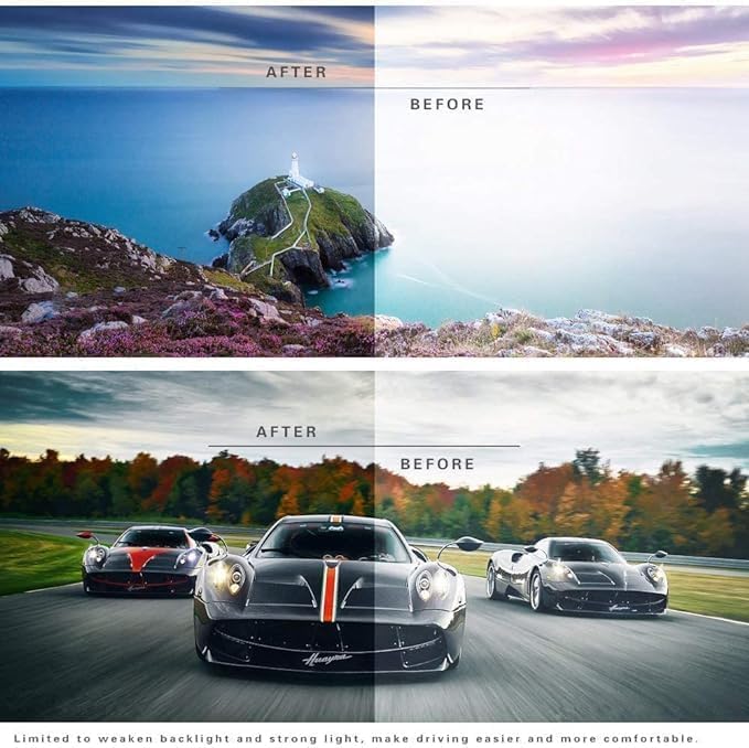 Polarized Night Vision Sunglasses - 2 Pack for Men & Women - Image 3