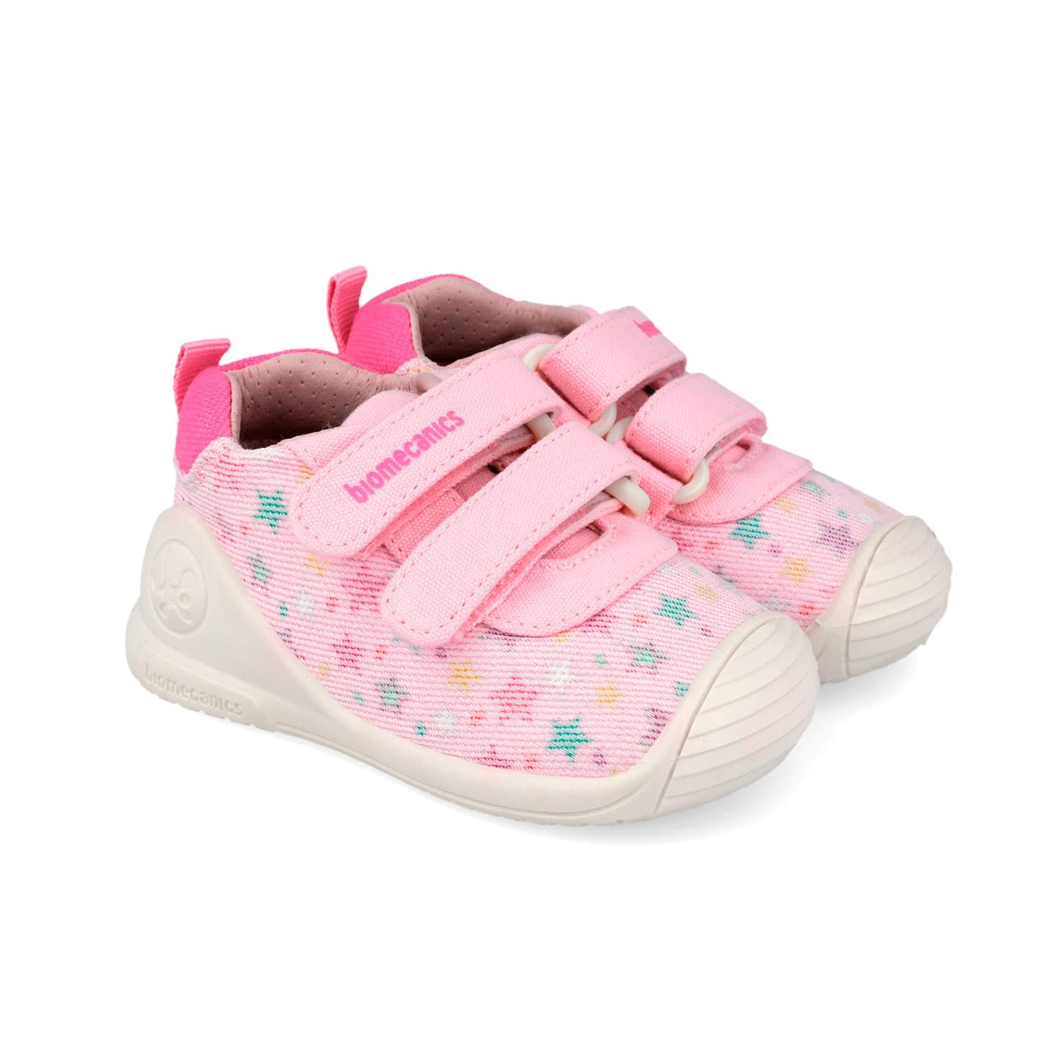 Biomecanics Buty dziewczęce 262176 Wzorzyste płótno