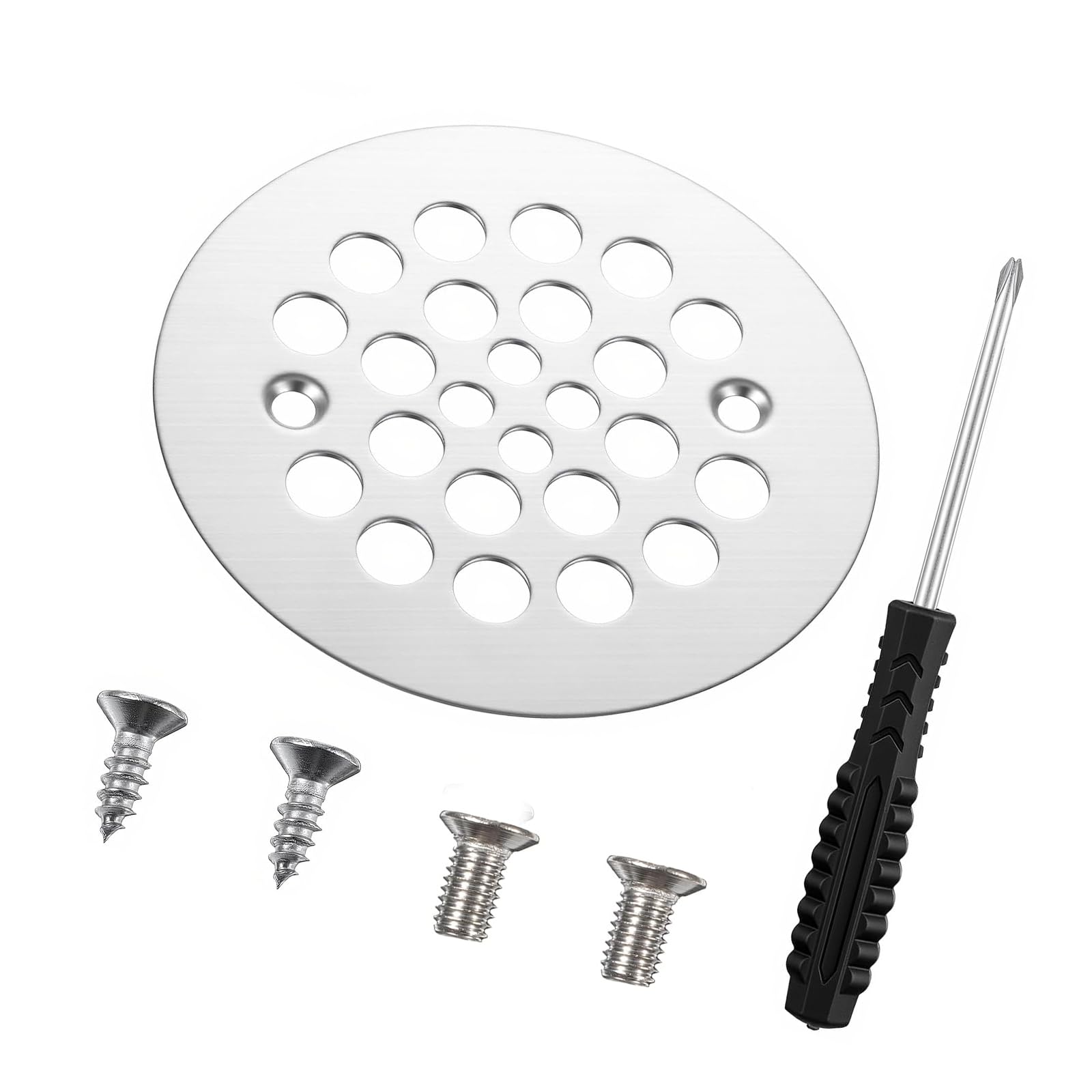 Flows Bathroom Drain Cover Set Stainless Steel Ensuring Efficient Drainages and Longevities Efficient Shower Drain Cover