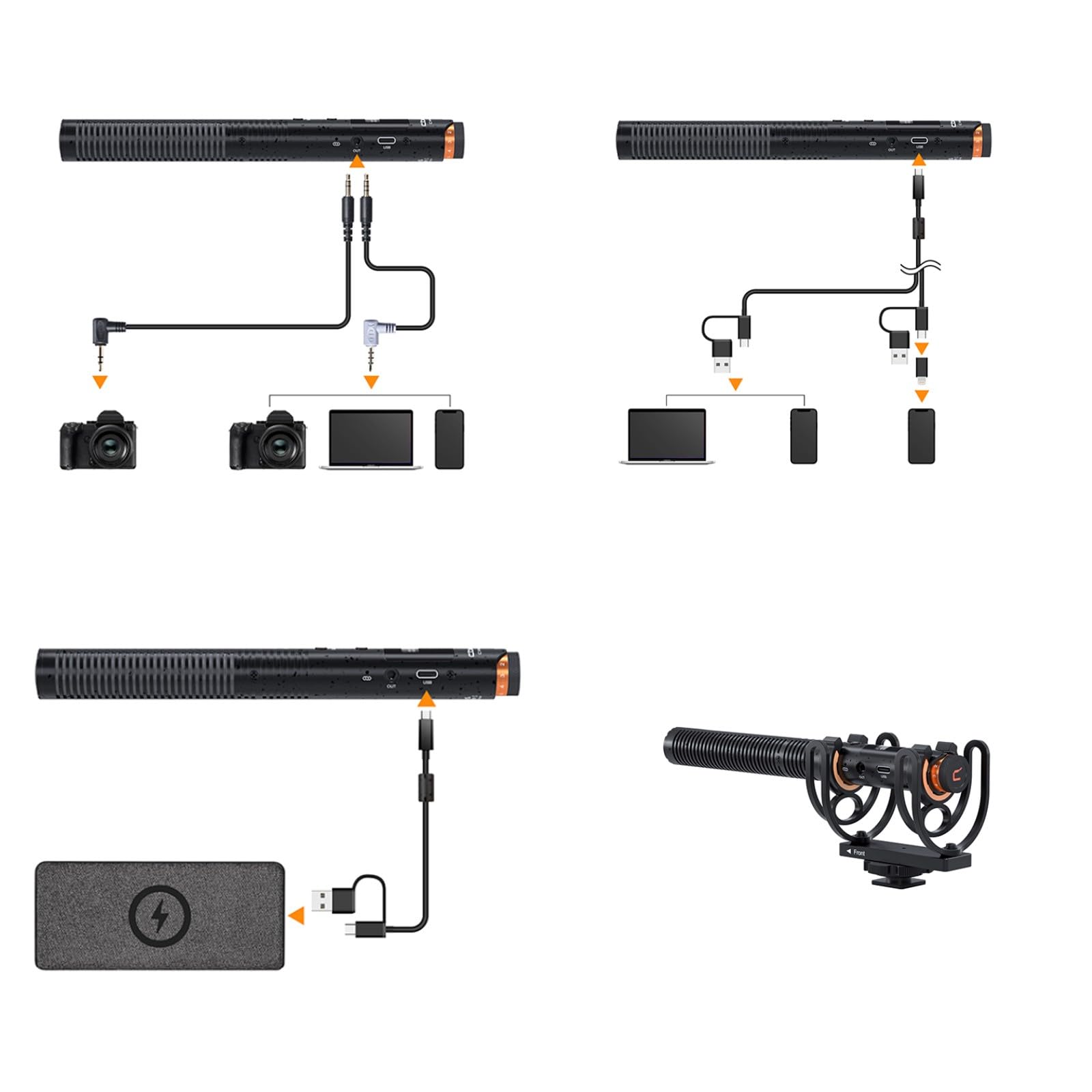 配信機器・PA機器・レコーディング機器 COMICA VM30 Comica VM30 Shotgun Microphone