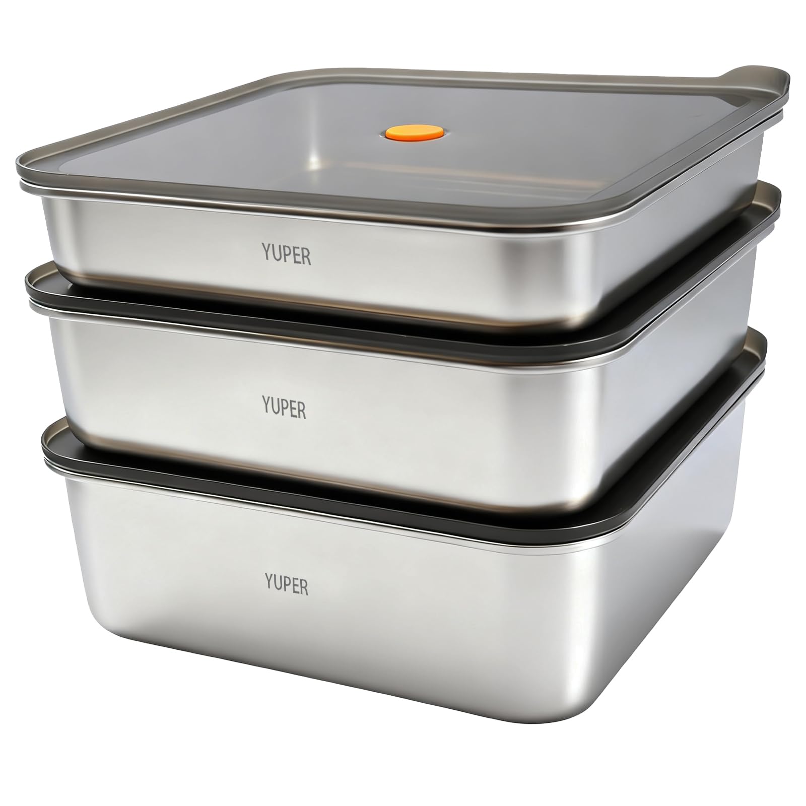 YUPER Stainless Steel Food Storage Containers