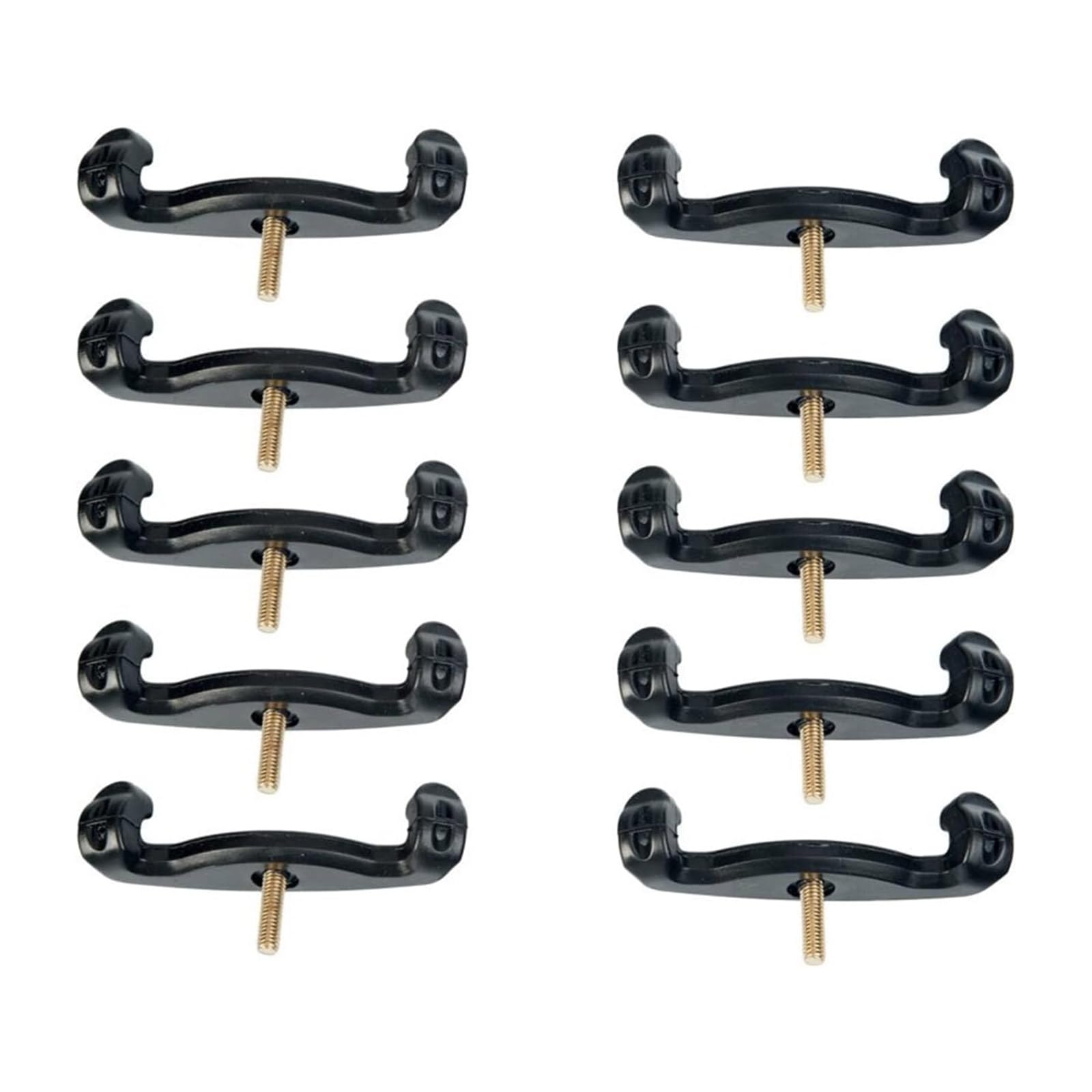 YHAILI 10Pcs Silicone Violin Shoulder Rest Feet Legs For 3/4 4/4 Size NonSlip Long Feet Ergonomic Instrument Accessory