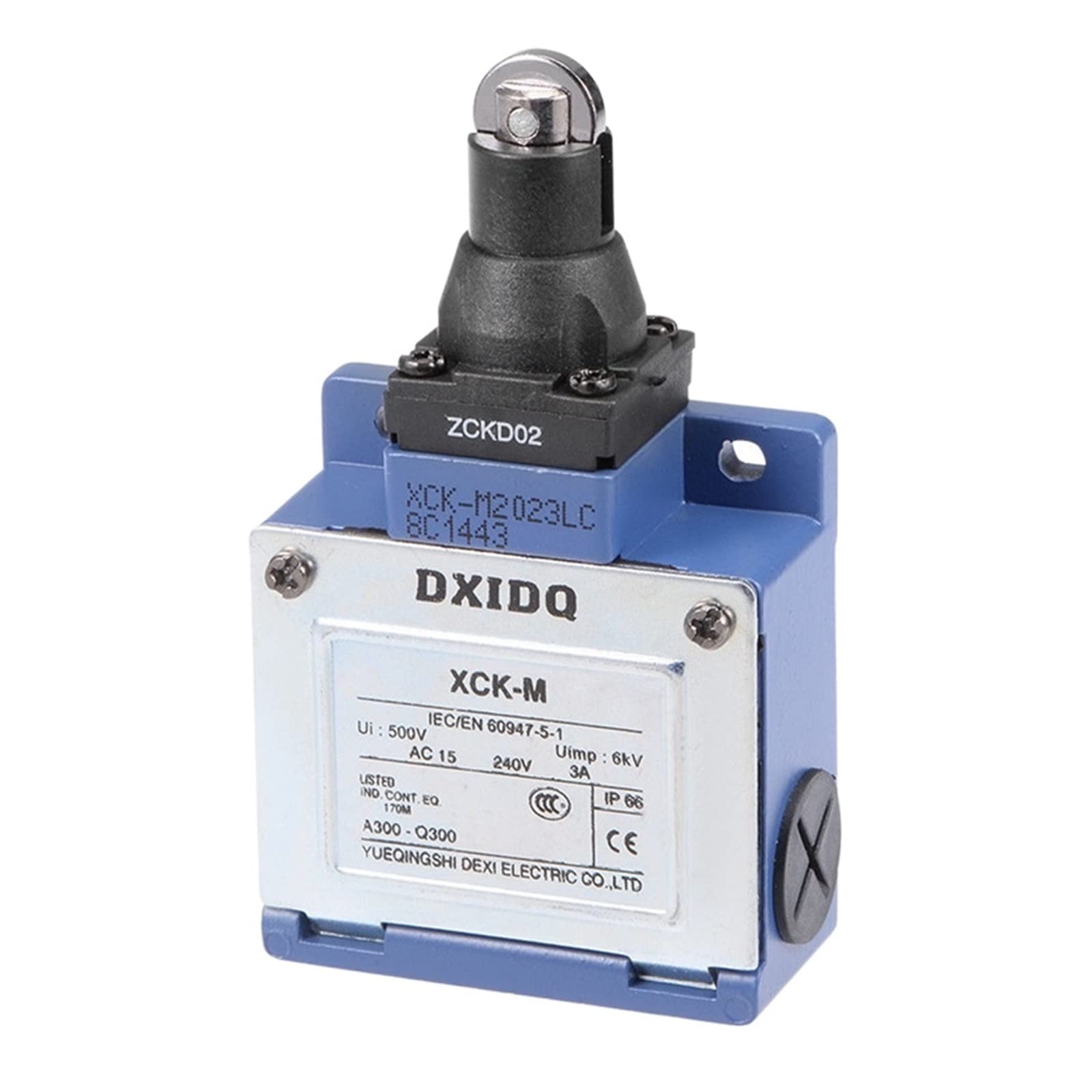 GAJUST 1Pcs XCK-M102 Roller Plunger Momentary Limit Switch 1NC+1NO