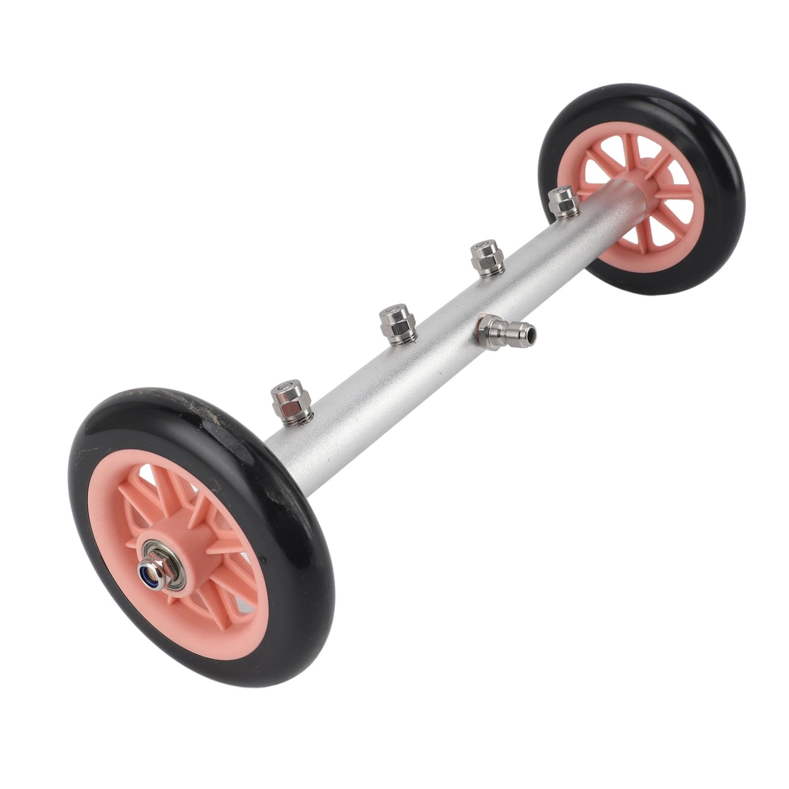 Generic Limpiador de Chasis Escoba de Agua Duradera de Alta Presión 4000PSI para Camiones y SUV de 16 Pulgadas (Rosa Negro)