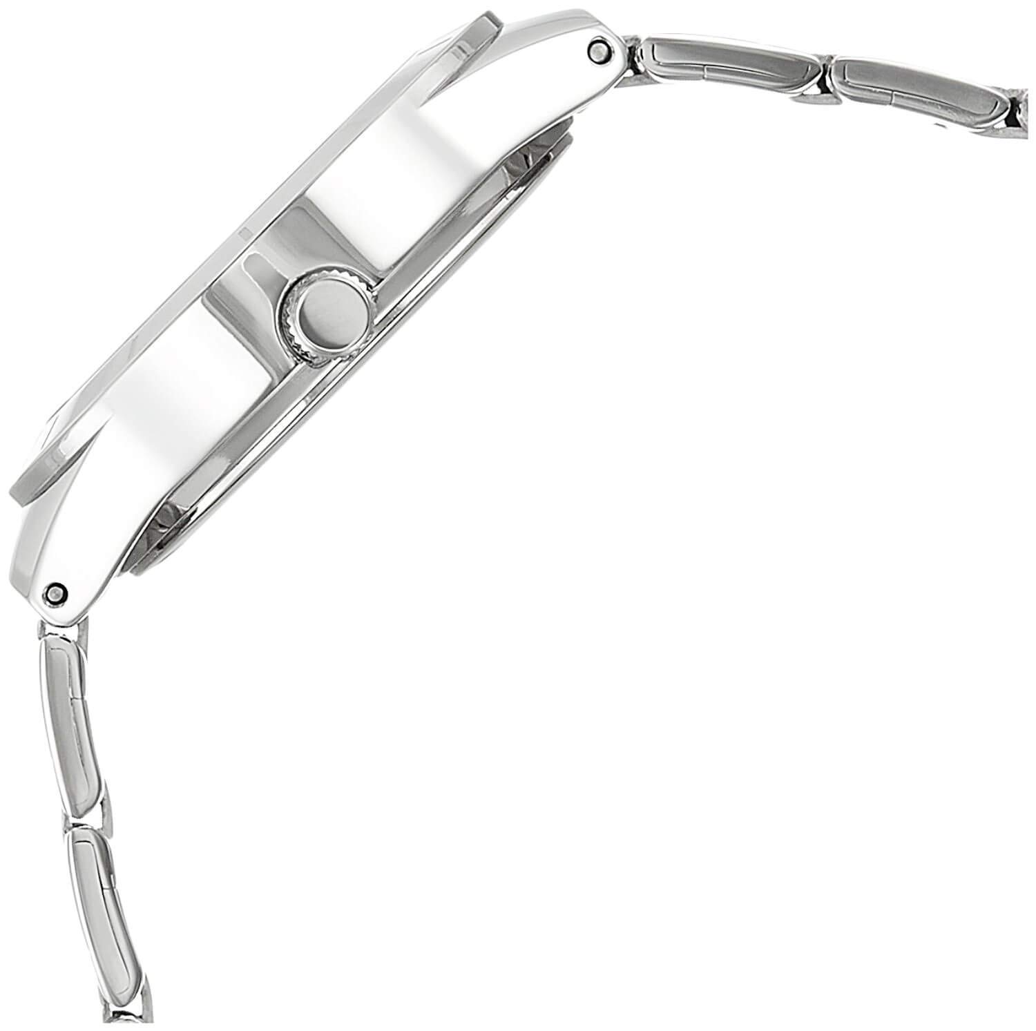 Casio Damen Analog Quarz mit Edelstahl Armbanduhr