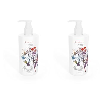 Red Flower Palo Santo Body Care Bundle Purifying Body Wash & Softening Lotion 2-Piece Set